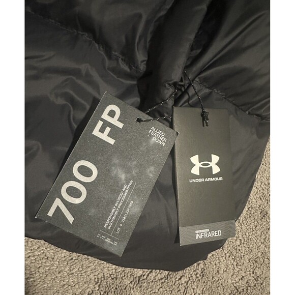 Under Armour $290 CGI Down Puffer Jacket Coat L 700 Fill ColdGear Winter Fall - Picture 7 of 11
